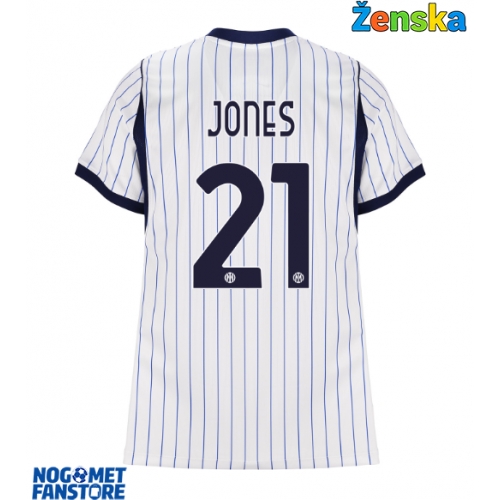 Inter Milan Curtis Jones #21 Gostujuci Dres za Ženska 2026-27 Kratak Rukav